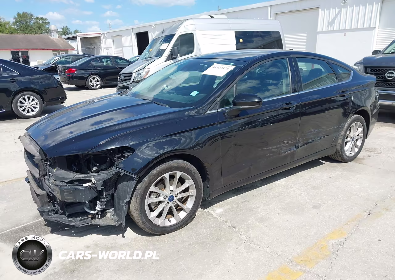 2020 Ford Fusion Se VIN:3FA6P0HD6LR109361 - 2