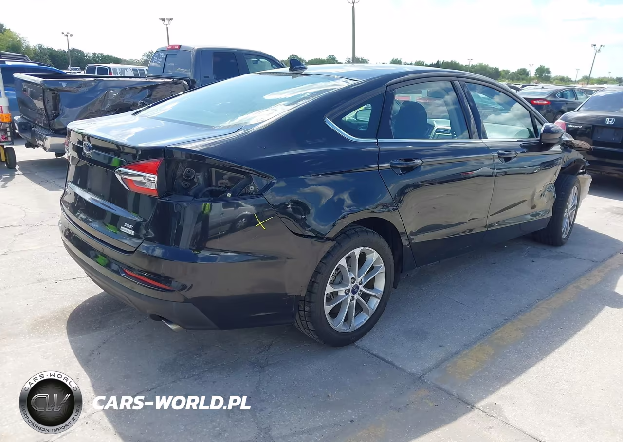 2020 Ford Fusion Se VIN:3FA6P0HD6LR109361 - 4