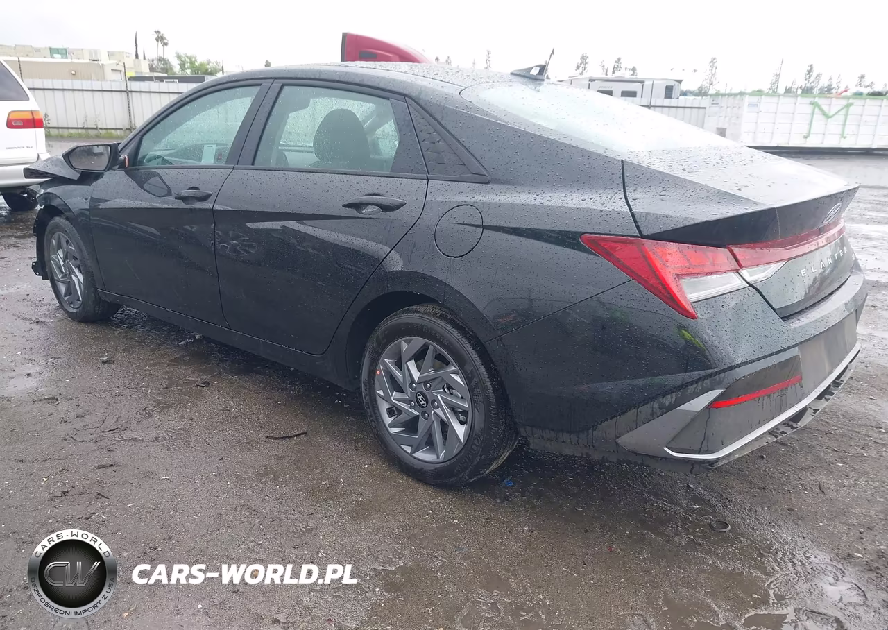 2026 Hyundai Elantra Hybrid Blue VIN:KMHLM4DJ2TU198164 - 3