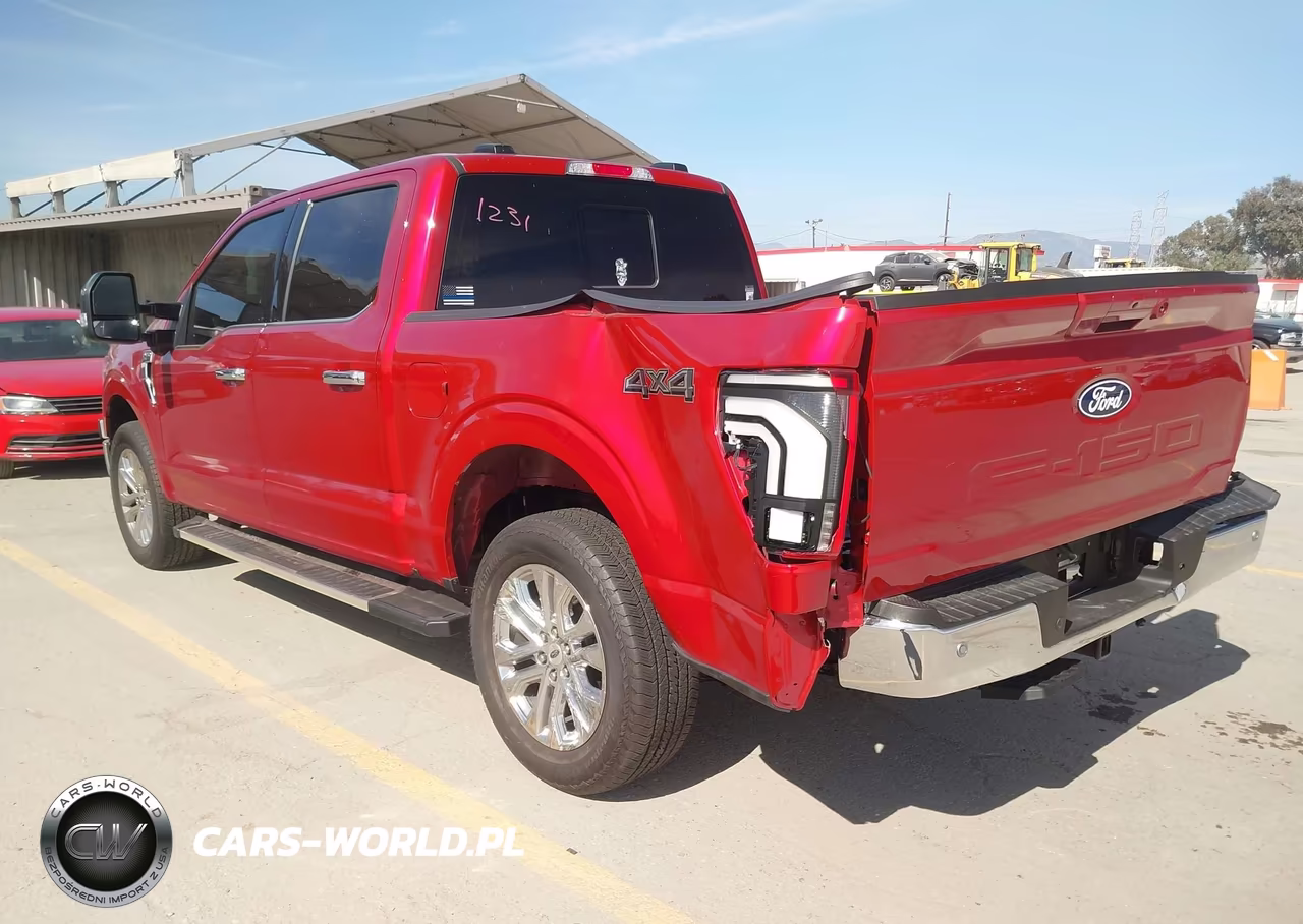 2025 Ford F-150 Lariat VIN:1FTFW5L85SFB32565 - 3