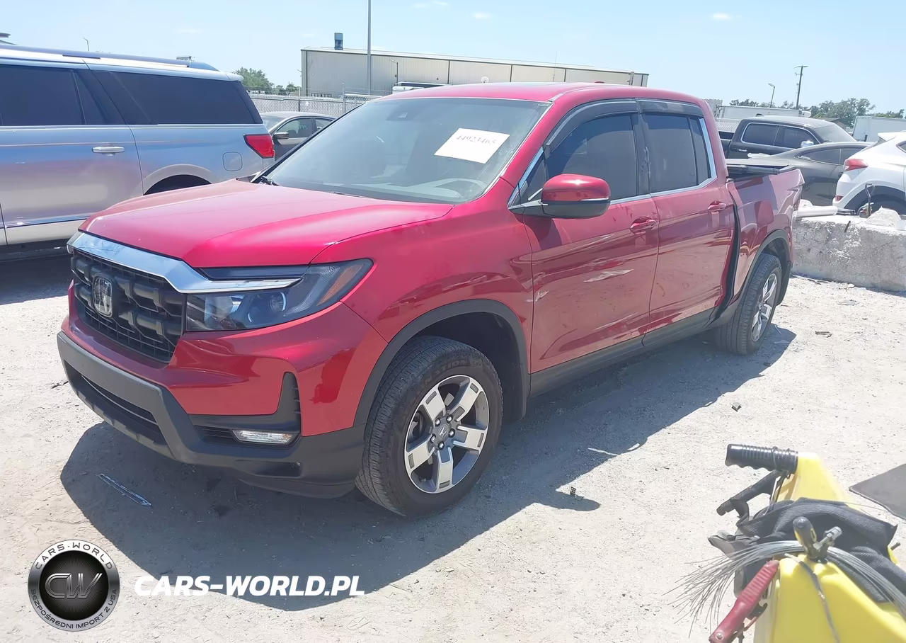 2025 Honda Ridgeline Rtl VIN:5FPYK3F59SB013326 - 2