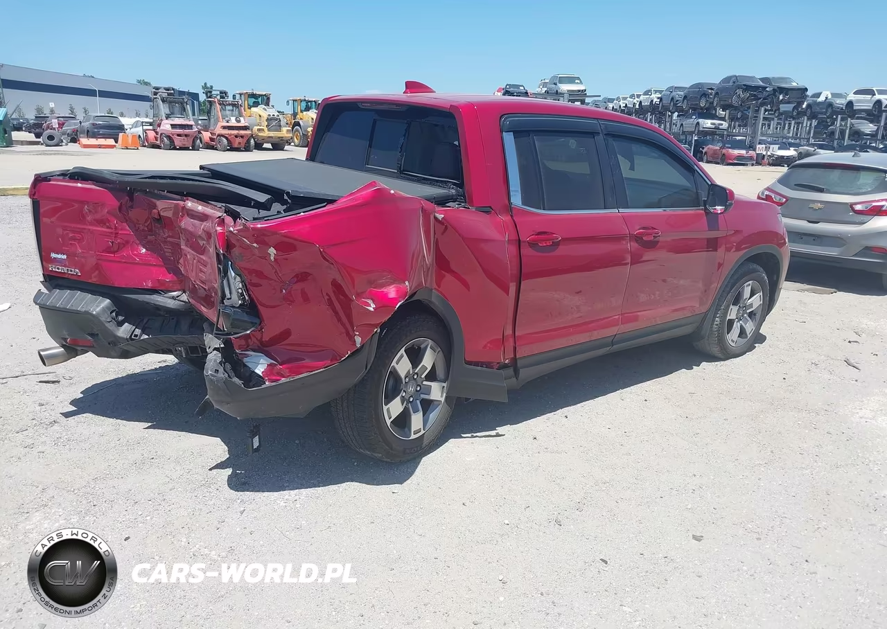 2025 Honda Ridgeline Rtl VIN:5FPYK3F59SB013326 - 4