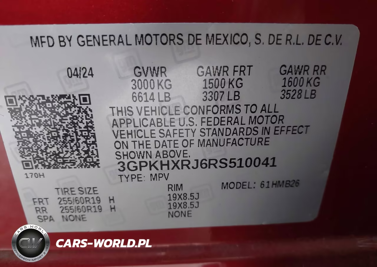 2024 Honda Prologue Touring VIN:3GPKHXRJ6RS510041 - 9