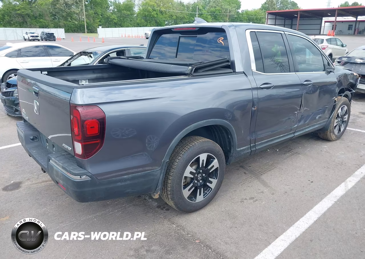 2020 Honda Ridgeline Awd Rtl VIN:5FPYK3F51LB010633 - 4