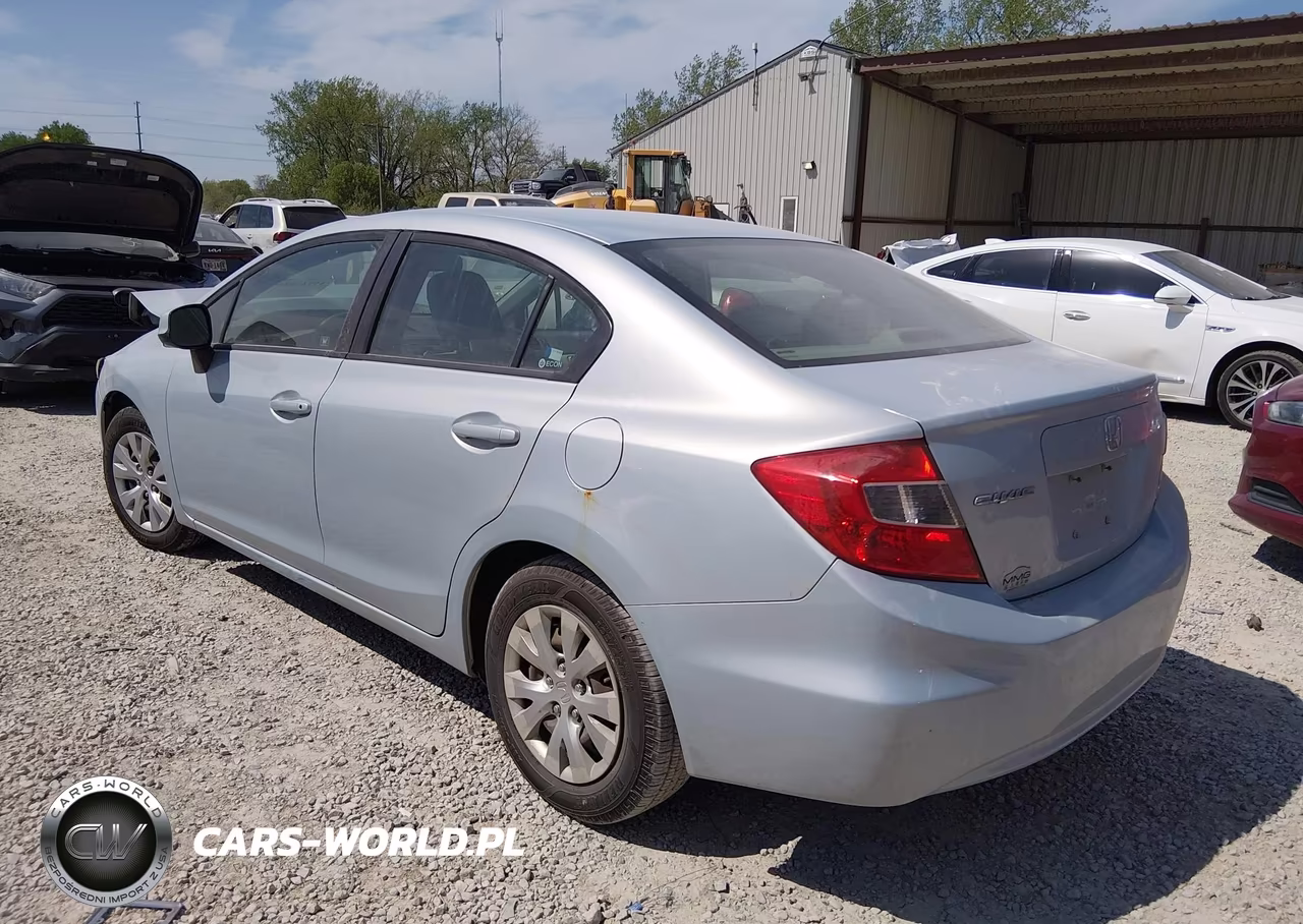 2012 Honda Civic Lx VIN:19XFB2F55CE089479 - 3