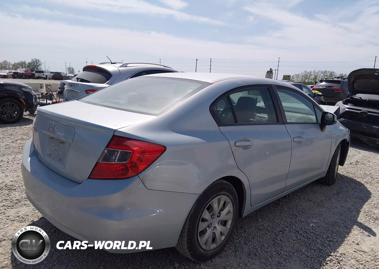 2012 Honda Civic Lx VIN:19XFB2F55CE089479 - 4