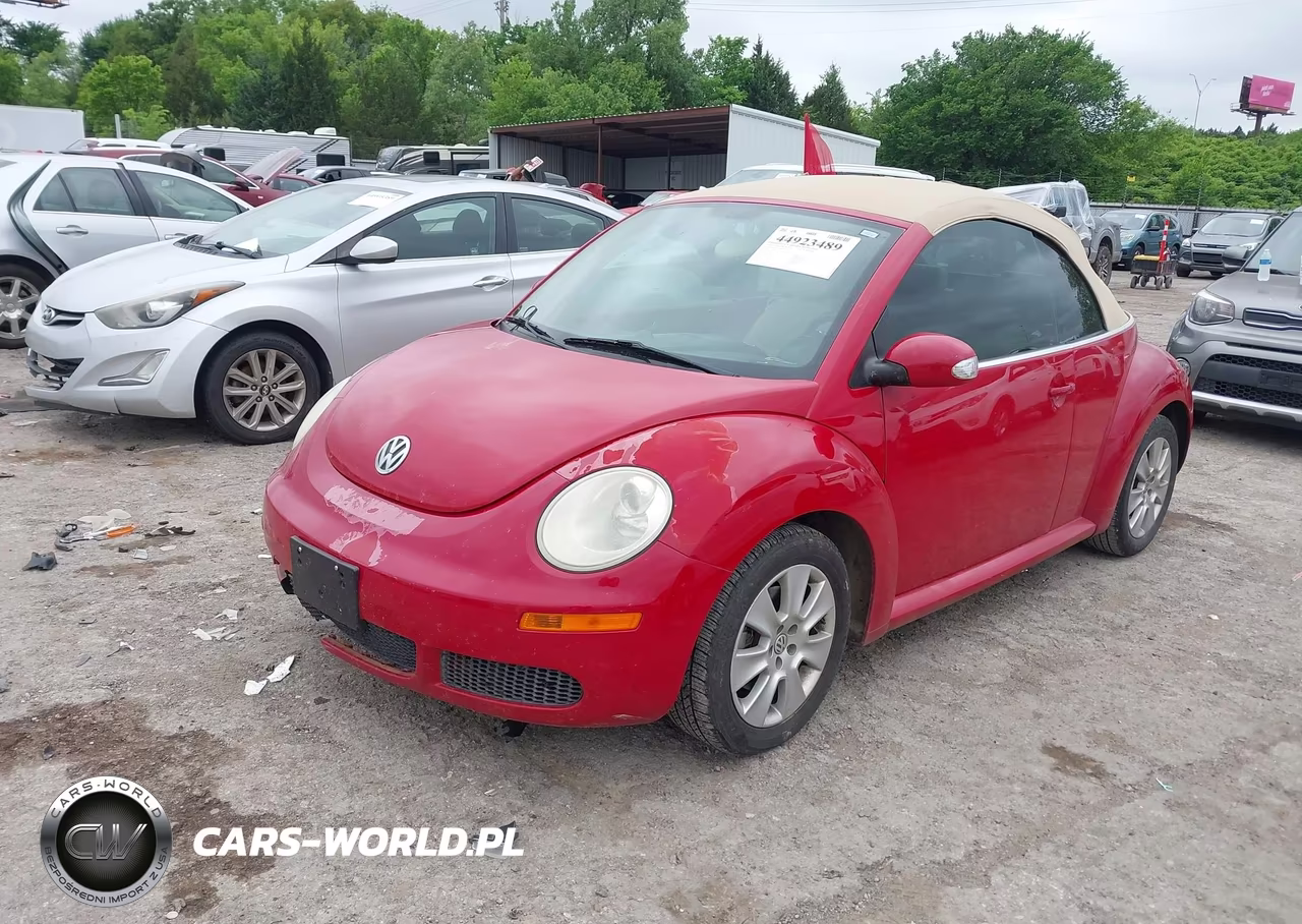 2010 Volkswagen New Beetle 2.5L VIN:3VWRW3AL1AM002786 - 2