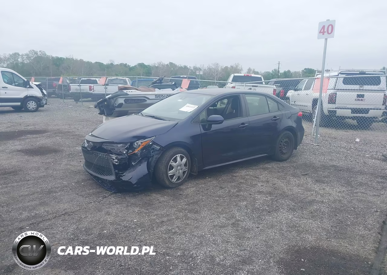 2021 Toyota Corolla Le VIN:JTDEPMAE6MJ137172 - 2