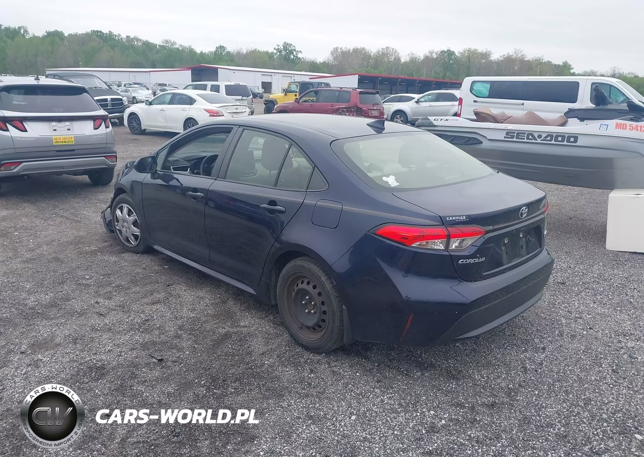 2021 Toyota Corolla Le VIN:JTDEPMAE6MJ137172 - 3