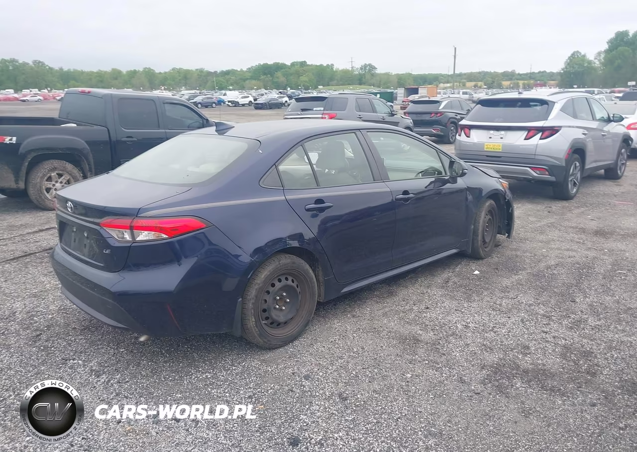 2021 Toyota Corolla Le VIN:JTDEPMAE6MJ137172 - 4