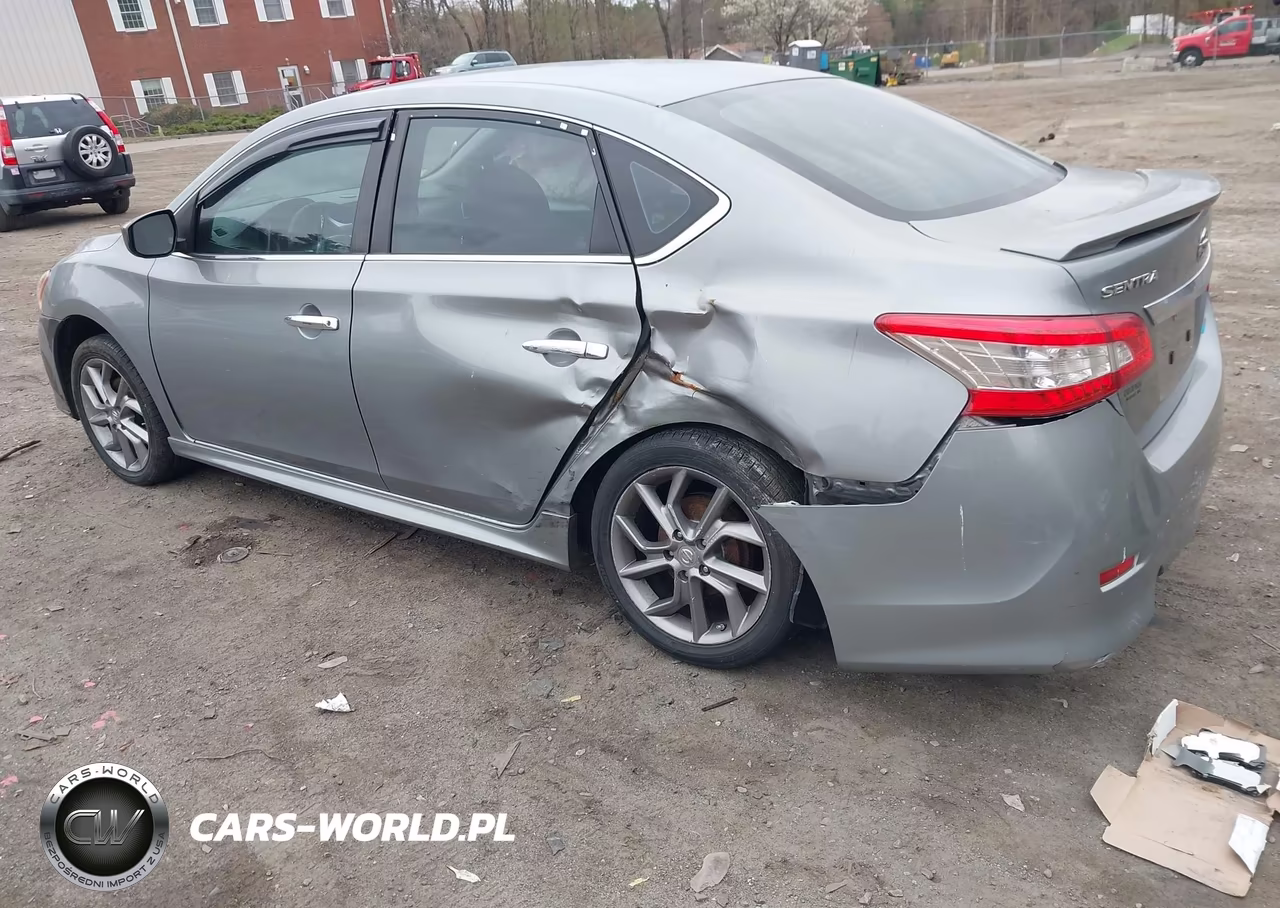 2014 Nissan Sentra Sr VIN:3N1AB7AP2EY319001 - 3
