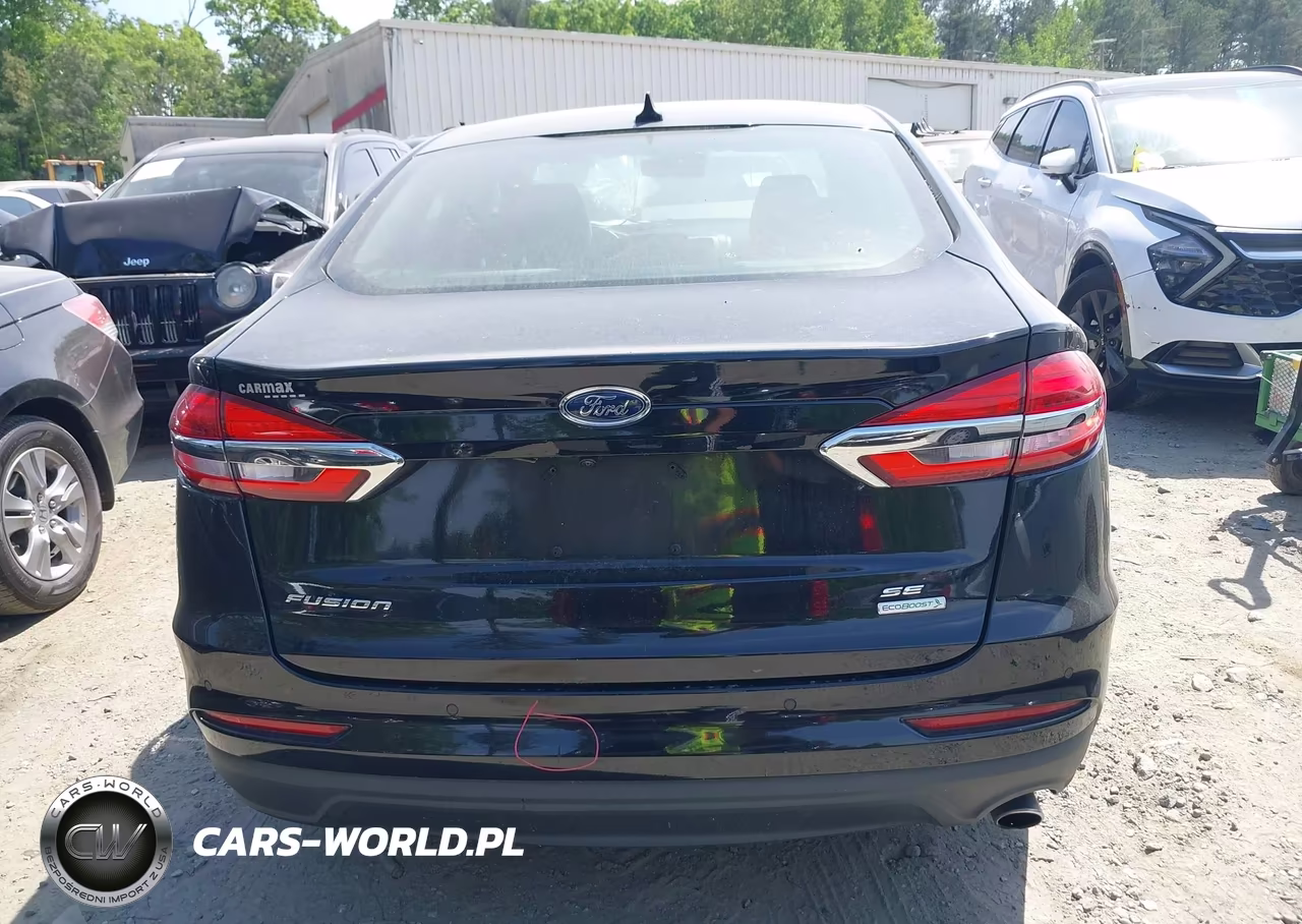 2019 Ford Fusion Sel VIN:3FA6P0CD8KR118116 - 16