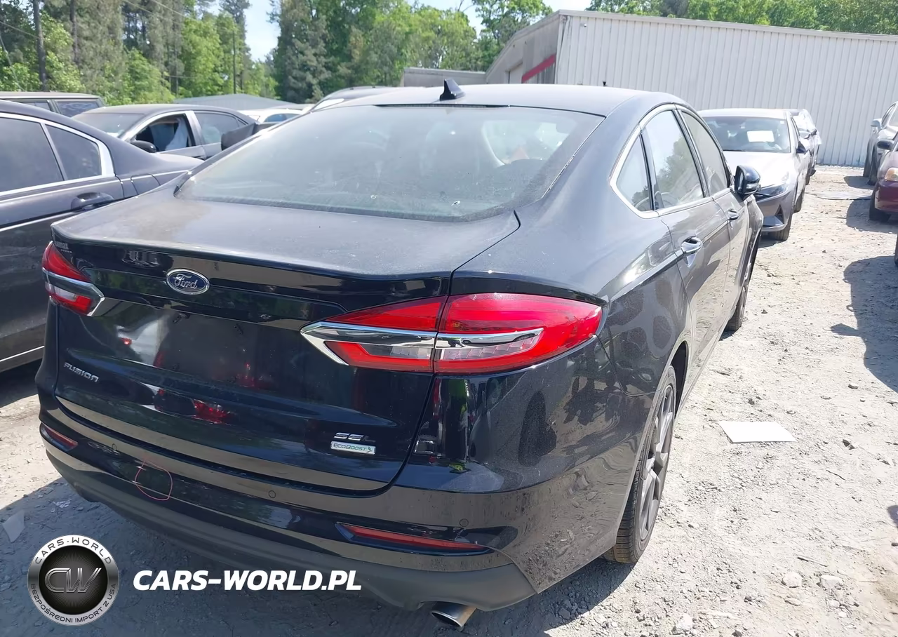 2019 Ford Fusion Sel VIN:3FA6P0CD8KR118116 - 4