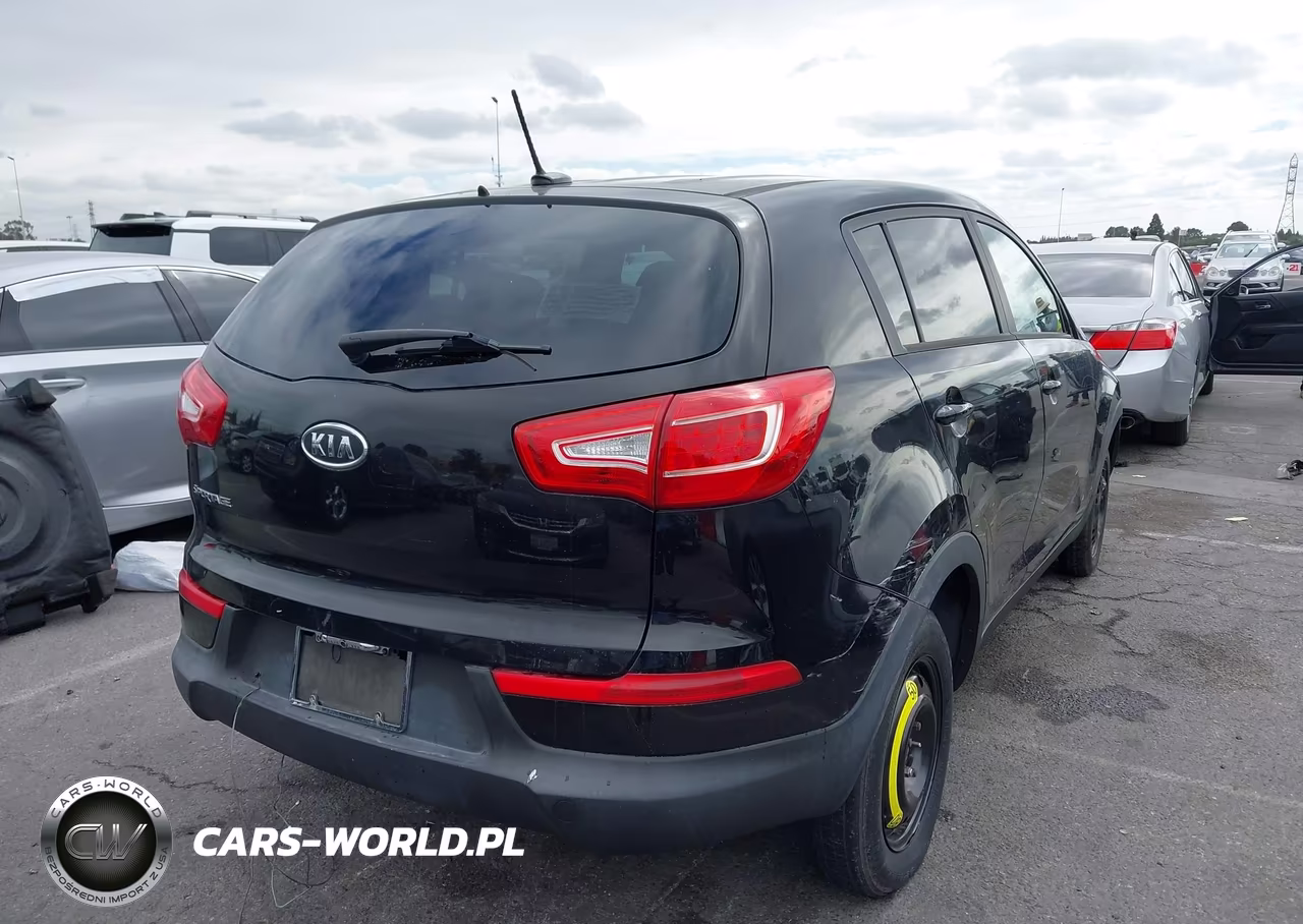2012 Kia Sportage Lx VIN:KNDPB3A20C7306444 - 4