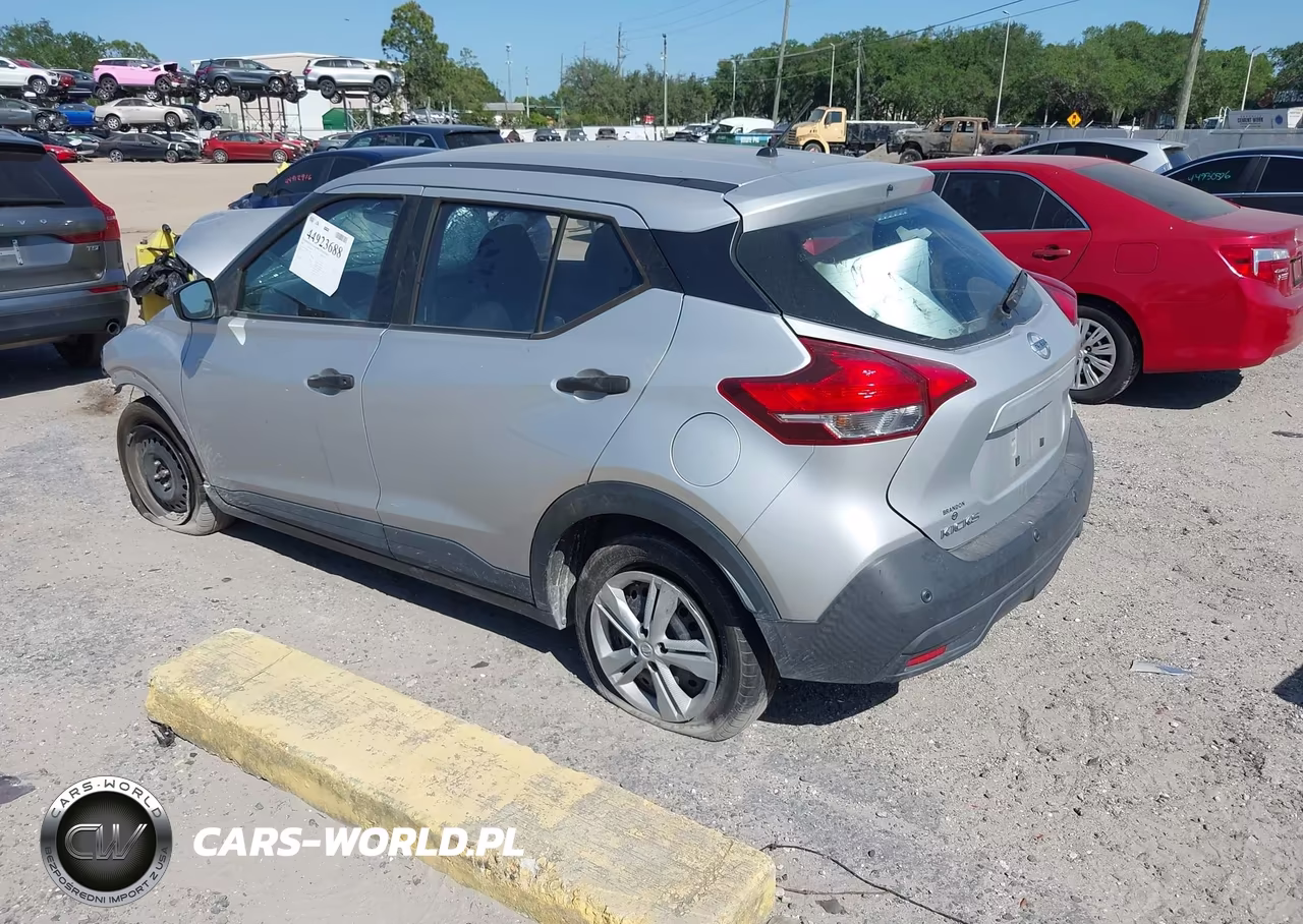 2020 Nissan Kicks S Xtronic Cvt VIN:3N1CP5BV8LL479521 - 3