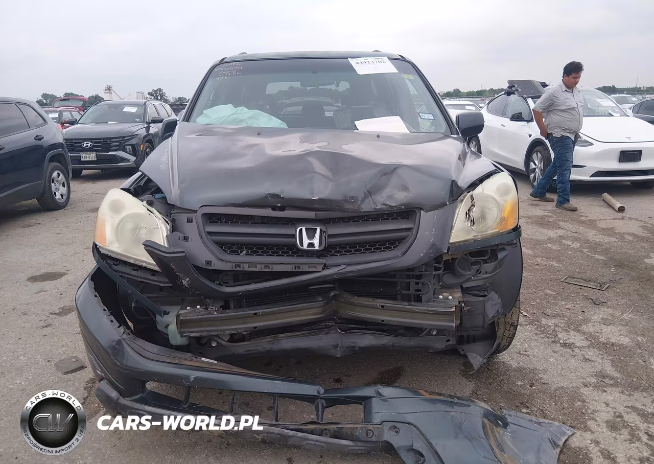 2004 Honda Pilot Ex VIN:5FNYF18424B005531 - 13
