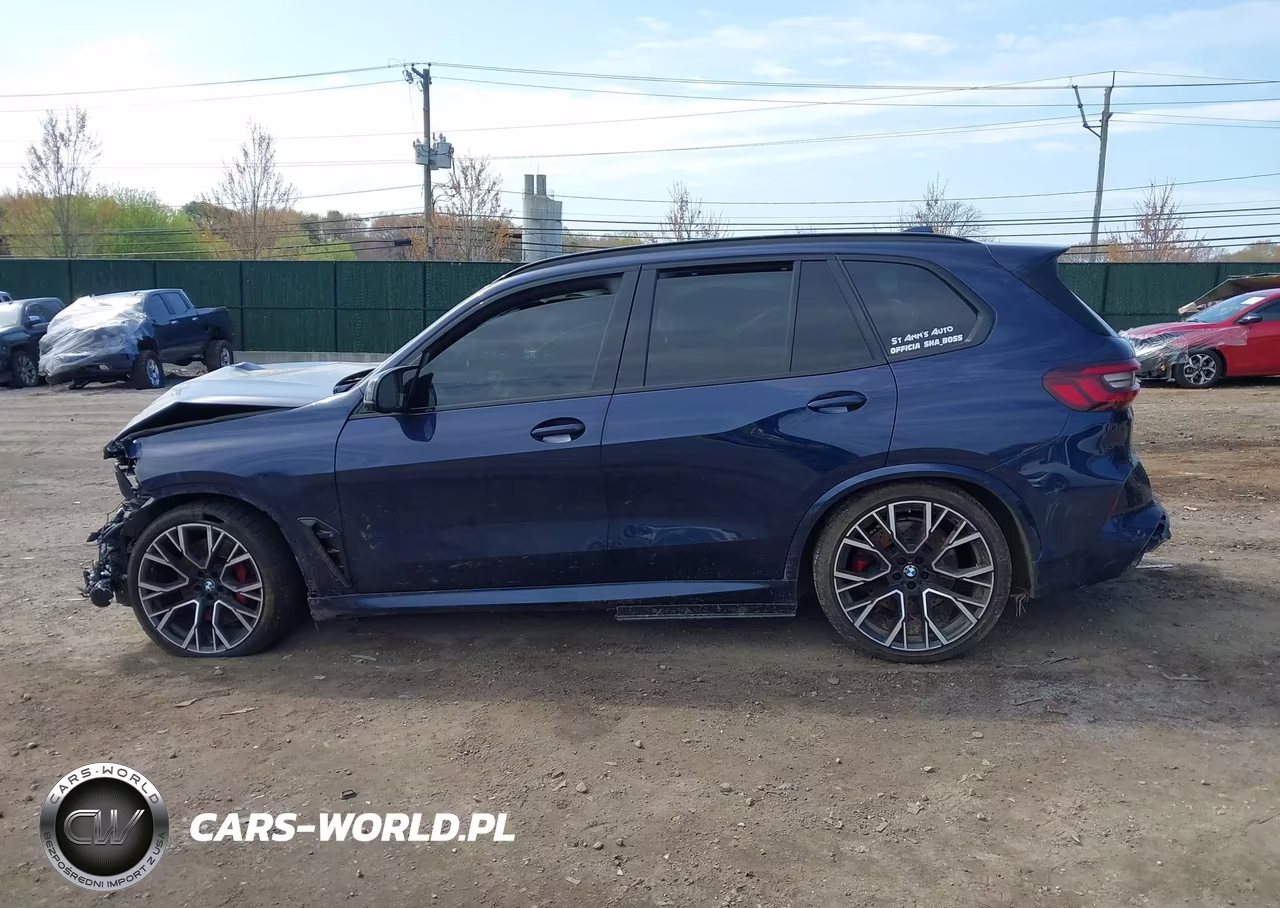 2022 BMW X5 M VIN:5YMJU0C07N9M90127 - 14