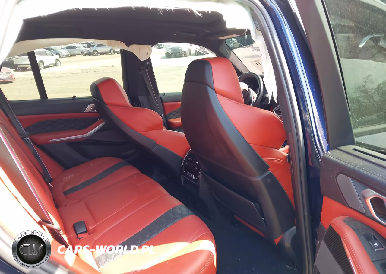 2022 BMW X5 M VIN:5YMJU0C07N9M90127 - 8