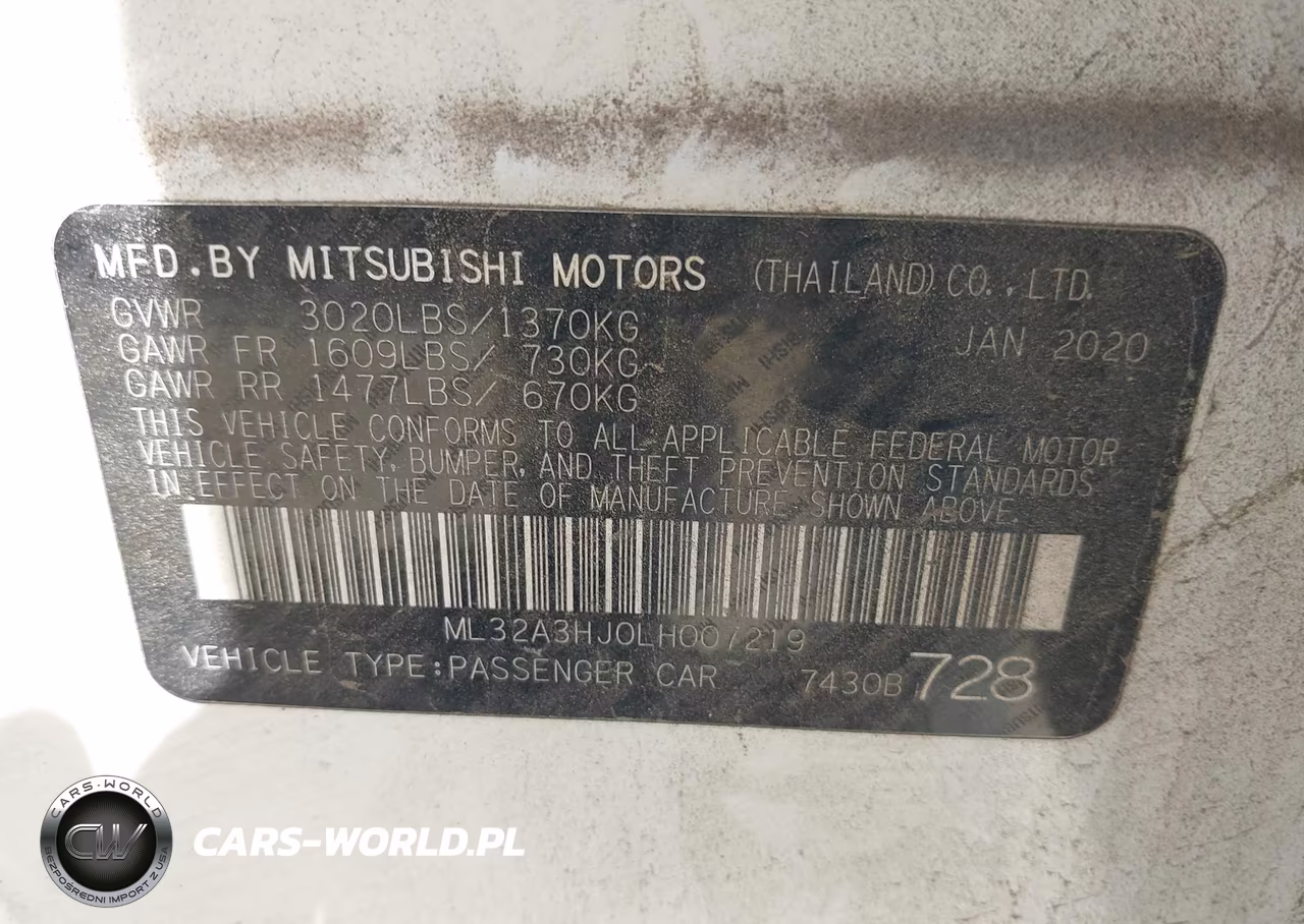 2020 Mitsubishi Mirage Es VIN:ML32A3HJ0LH007219 - 9