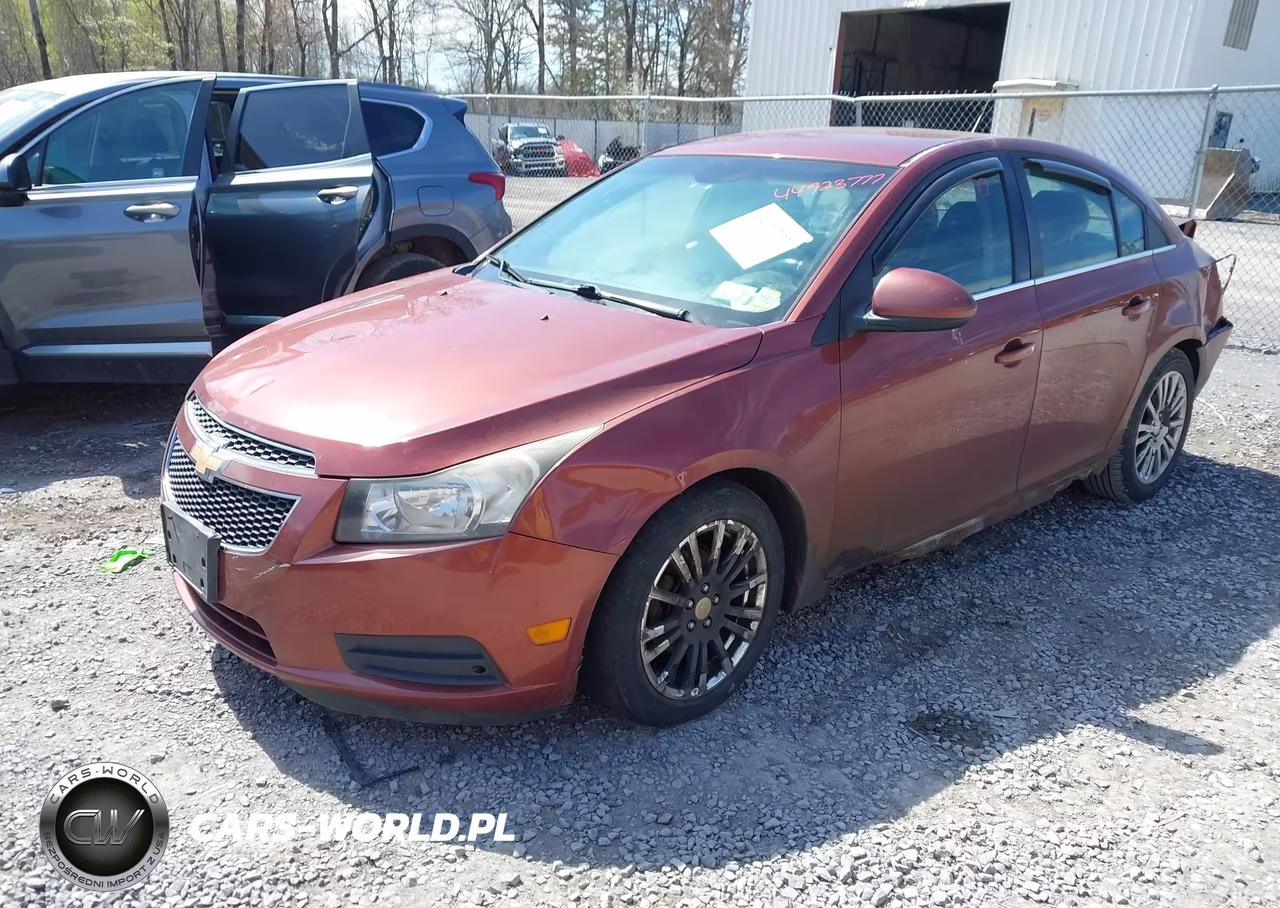 2012 Chevrolet Cruze Eco VIN:1G1PK5SC8C7205292 - 2