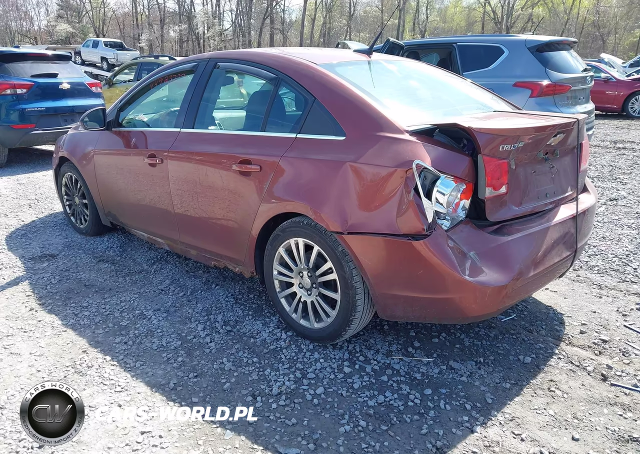 2012 Chevrolet Cruze Eco VIN:1G1PK5SC8C7205292 - 3