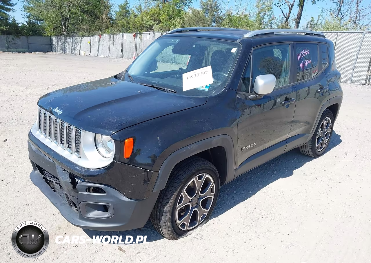 2017 Jeep Renegade Limited 4X4 VIN:ZACCJBDB0HPF72824 - 2