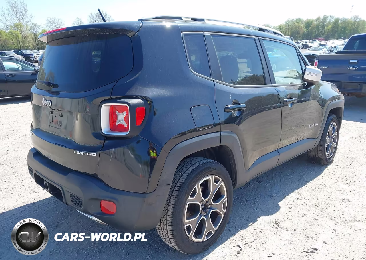2017 Jeep Renegade Limited 4X4 VIN:ZACCJBDB0HPF72824 - 4