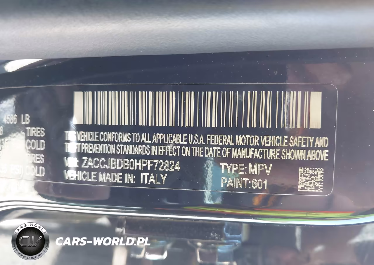 2017 Jeep Renegade Limited 4X4 VIN:ZACCJBDB0HPF72824 - 9