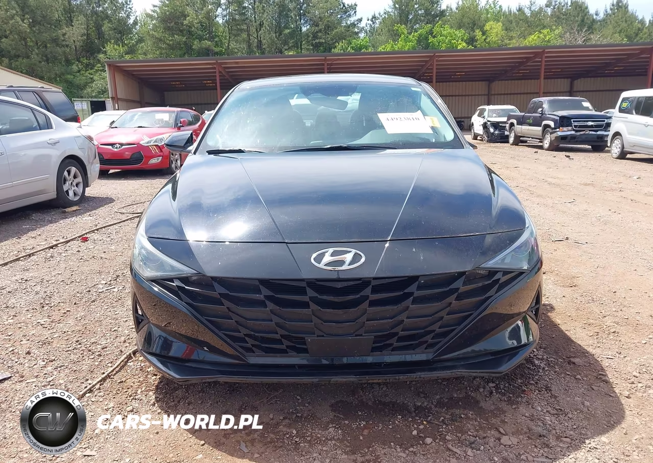 2021 Hyundai Elantra Sel VIN:KMHLS4AG1MU134987 - 12