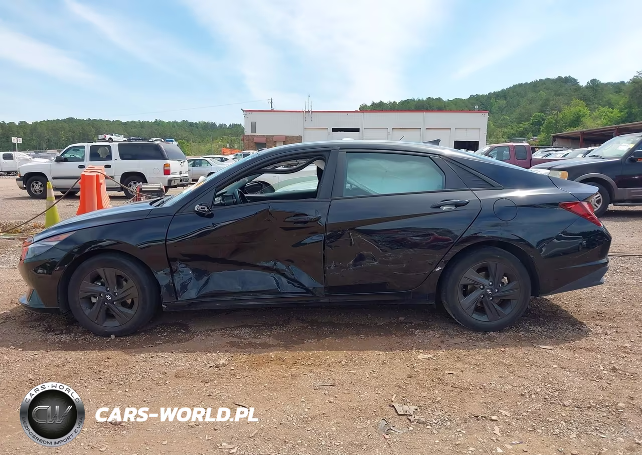 2021 Hyundai Elantra Sel VIN:KMHLS4AG1MU134987 - 14