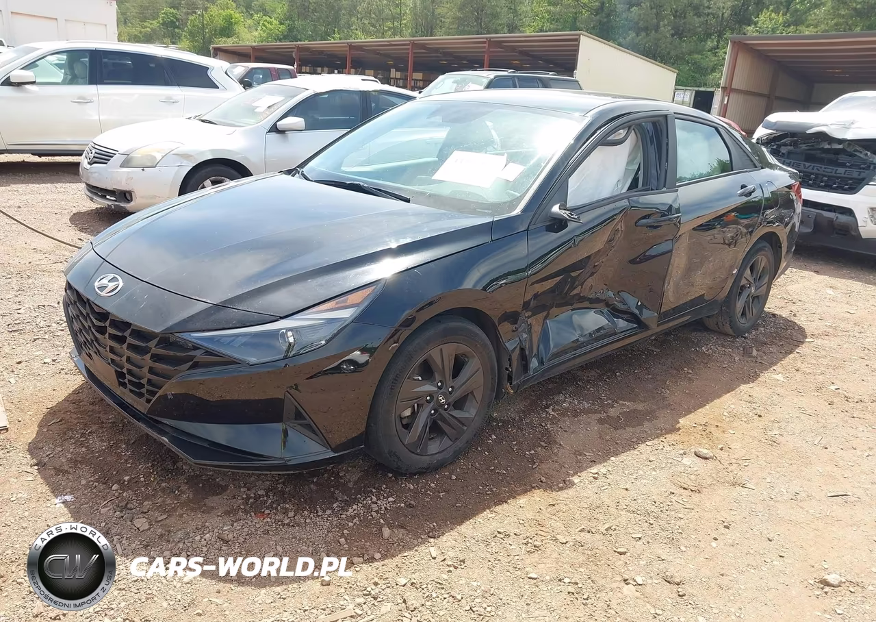 2021 Hyundai Elantra Sel VIN:KMHLS4AG1MU134987 - 2
