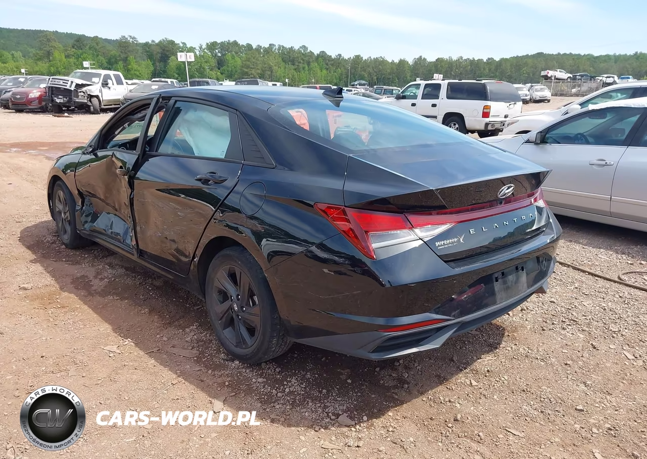 2021 Hyundai Elantra Sel VIN:KMHLS4AG1MU134987 - 3