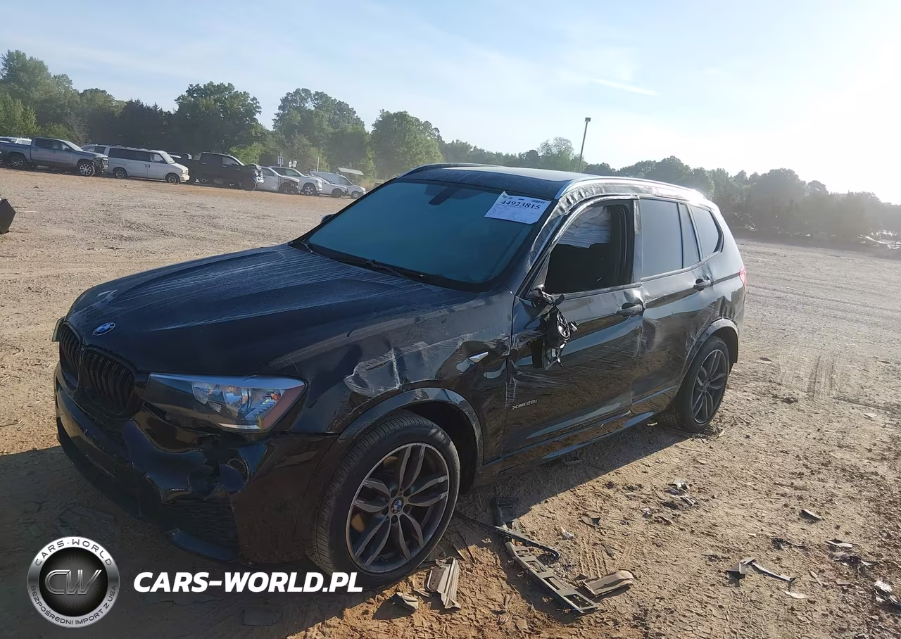 2015 BMW X3 xDrive28I VIN:5UXWX9C5XF0D59285 - 2