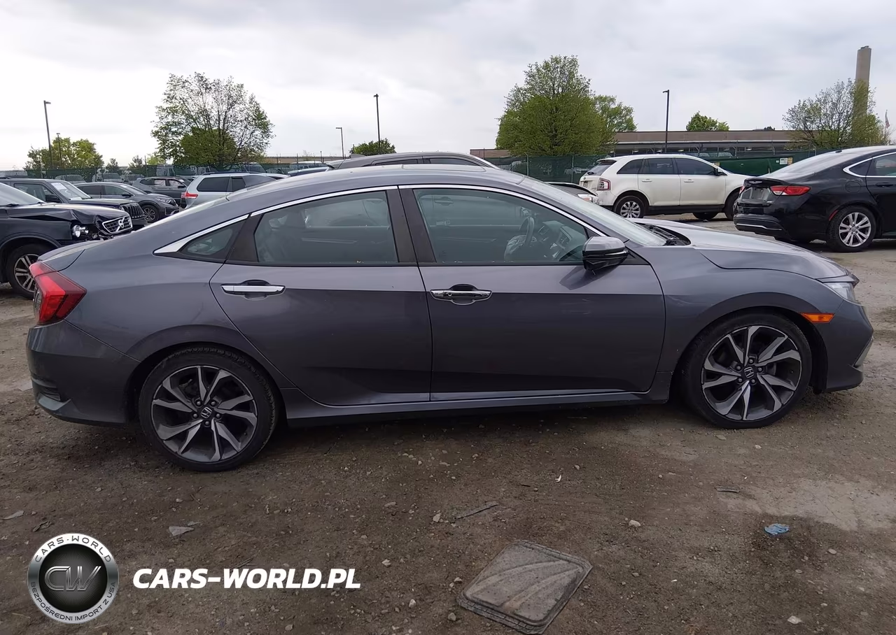 2020 Honda Civic Touring VIN:19XFC1F91LE209336 - 12