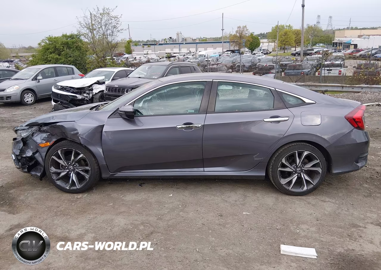 2020 Honda Civic Touring VIN:19XFC1F91LE209336 - 13