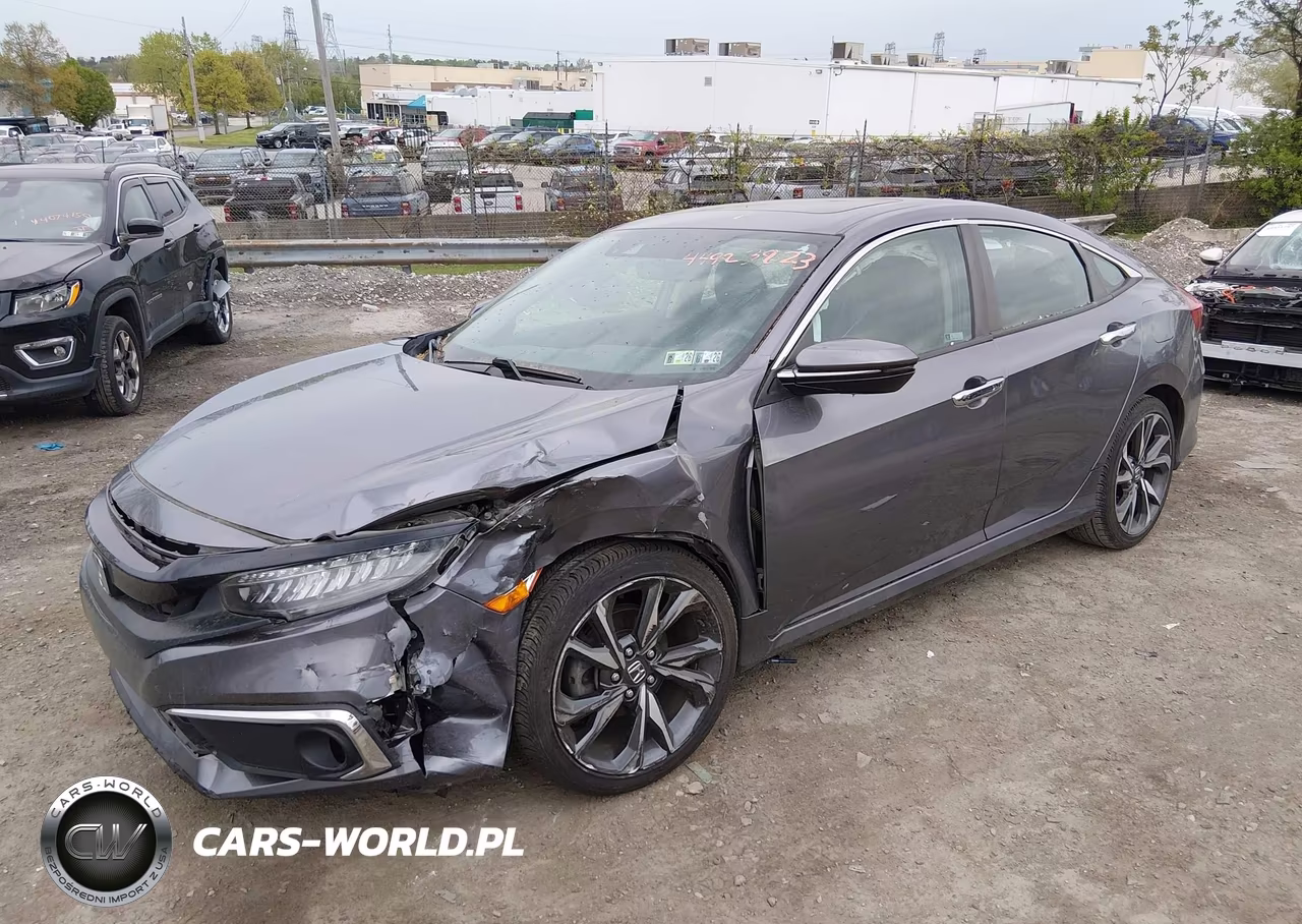 2020 Honda Civic Touring VIN:19XFC1F91LE209336 - 2