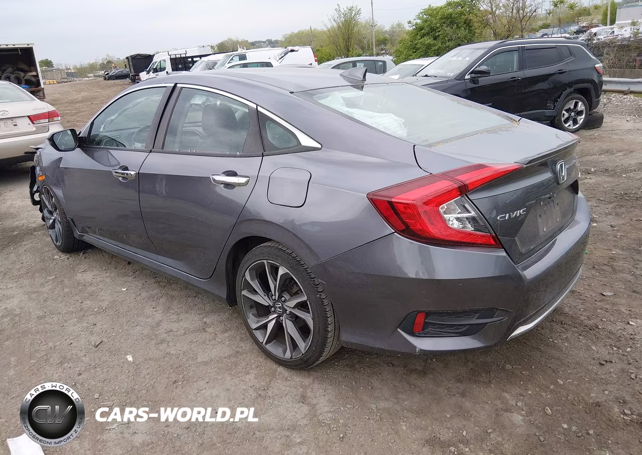 2020 Honda Civic Touring VIN:19XFC1F91LE209336 - 3