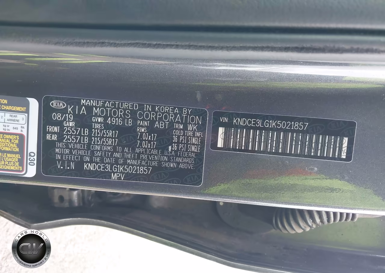 2019 Kia Niro Ev Ex Premium VIN:KNDCE3LG1K5021857 - 9