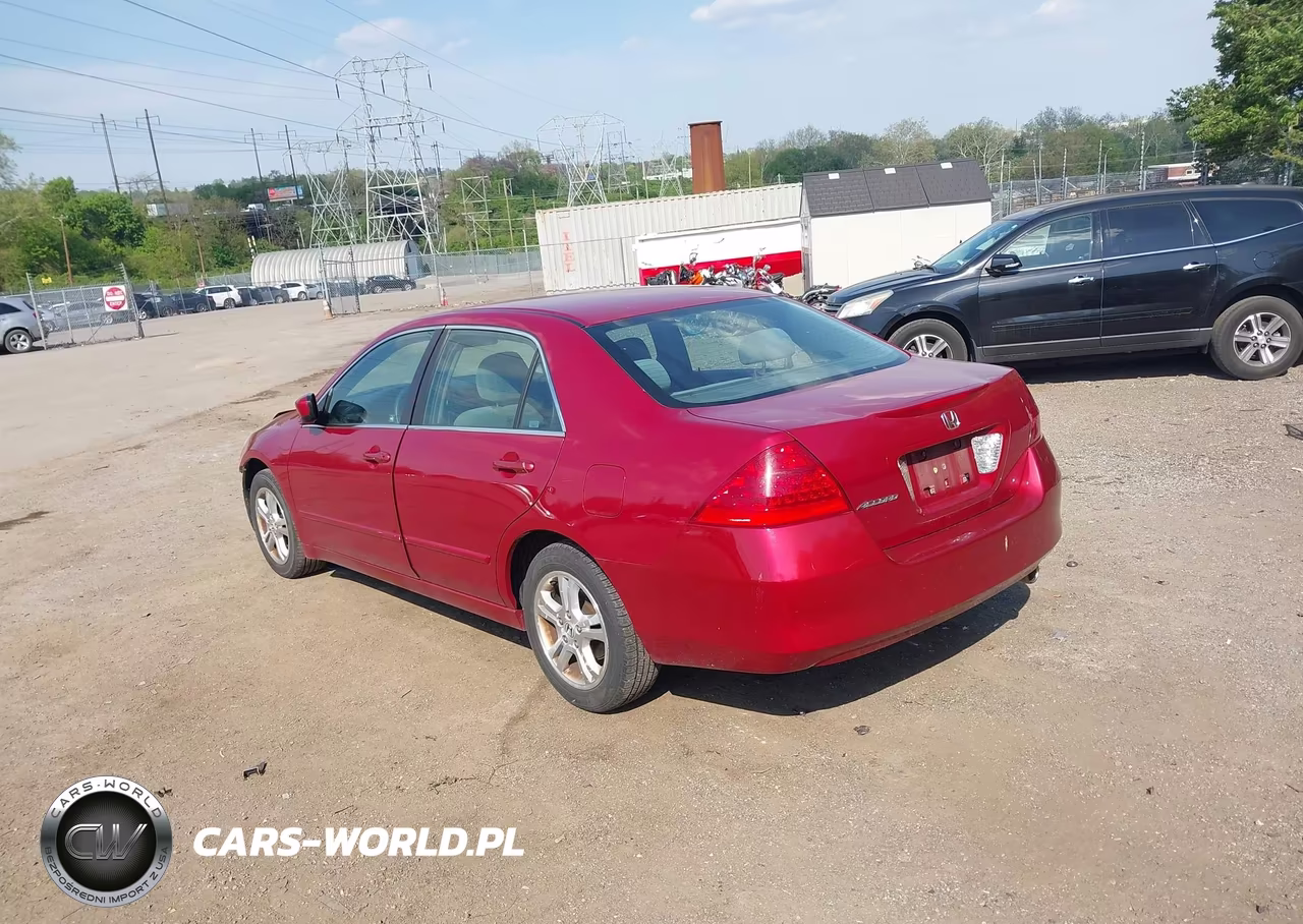 2007 Honda Accord 2.4 Se VIN:1HGCM56327A114023 - 3