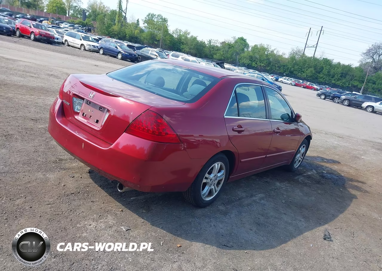 2007 Honda Accord 2.4 Se VIN:1HGCM56327A114023 - 4