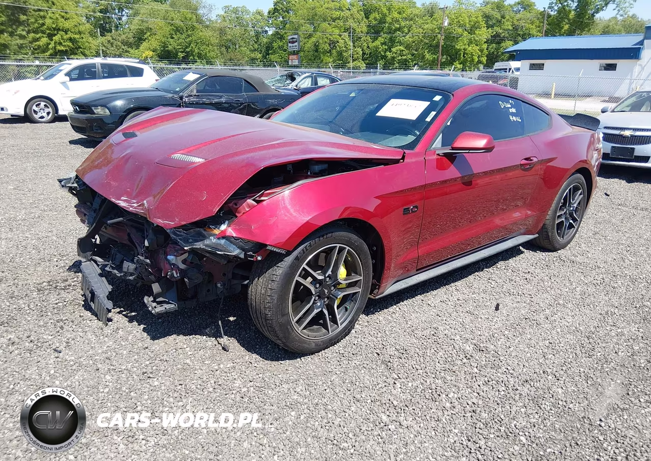 2018 Ford Mustang Gt VIN:1FA6P8CF3J5125752 - 2