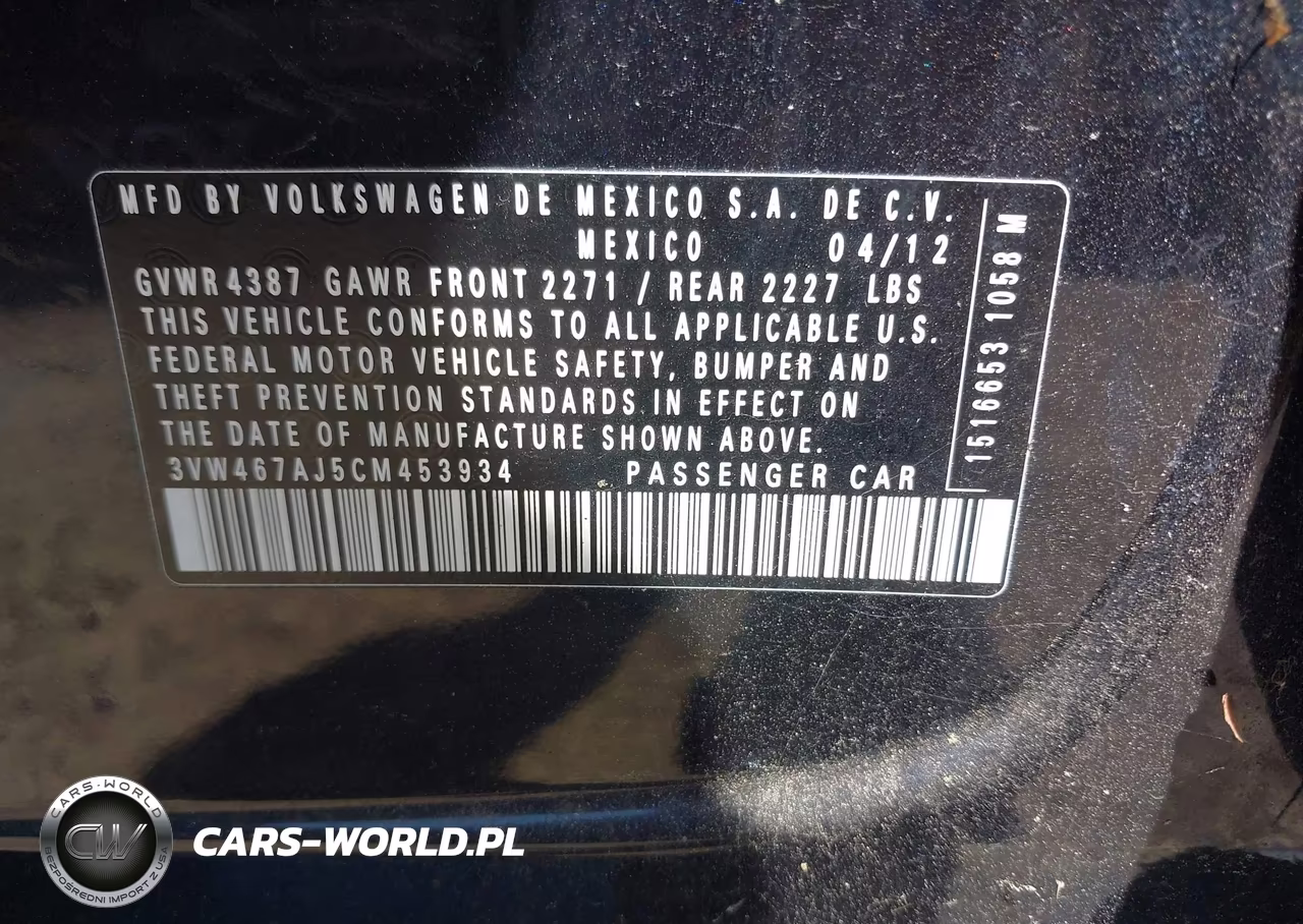 2012 Volkswagen Jetta Gli Autobahn VIN:3VW467AJ5CM453934 - 9