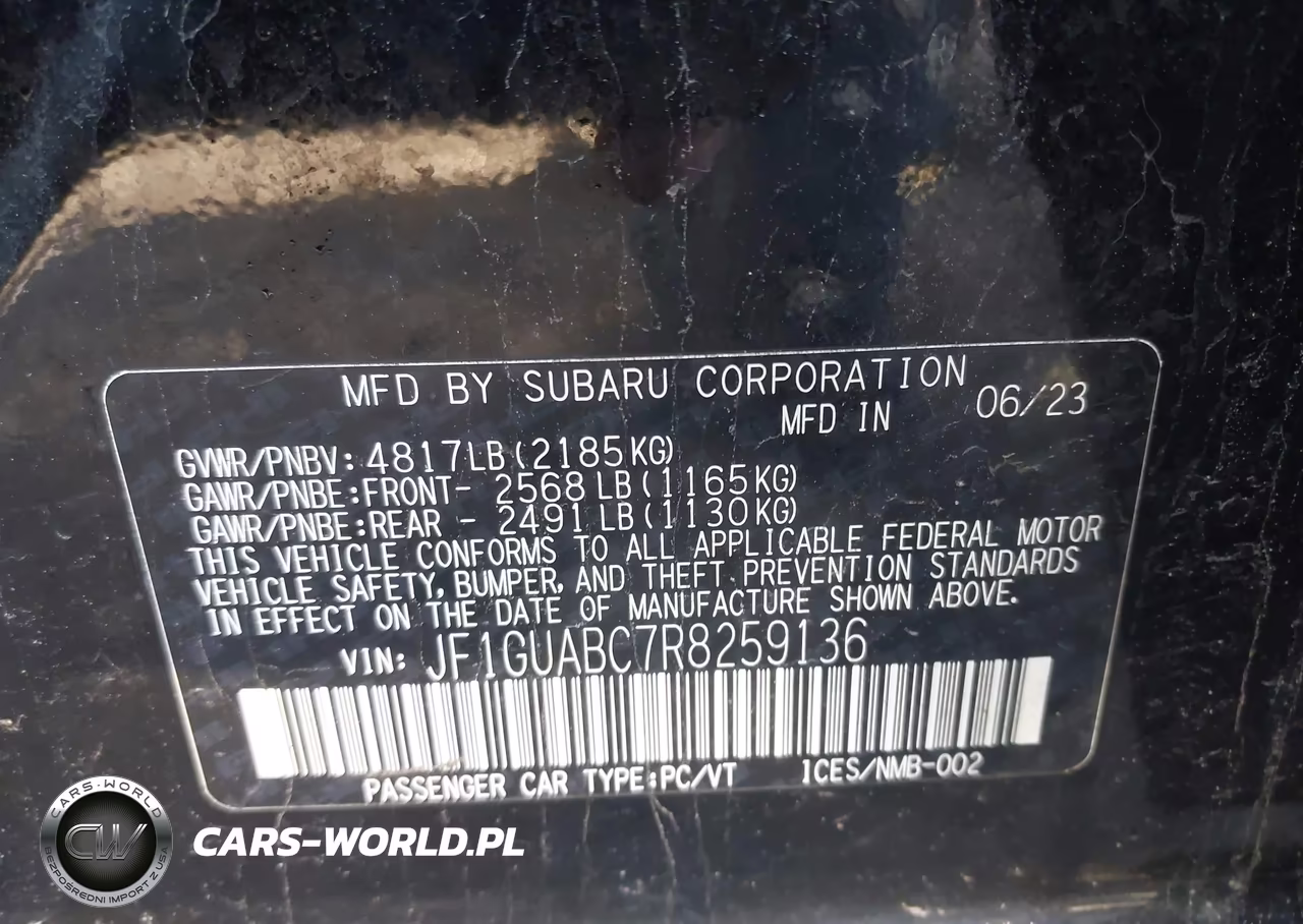 2024 Subaru Impreza Base 5-Door VIN:JF1GUABC7R8259136 - 9