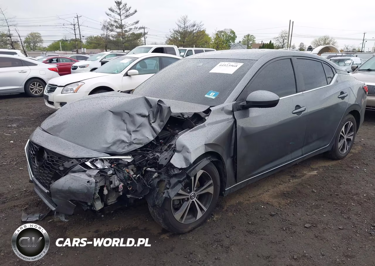 2023 Nissan Sentra Sv Xtronic Cvt VIN:3N1AB8CV3PY284621 - 2