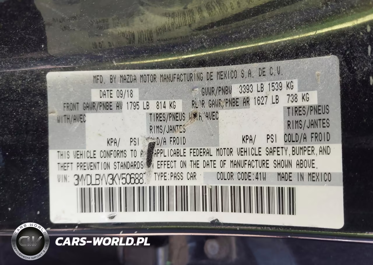 2019 Toyota Yaris Le VIN:3MYDLBYV3KY506887 - 9