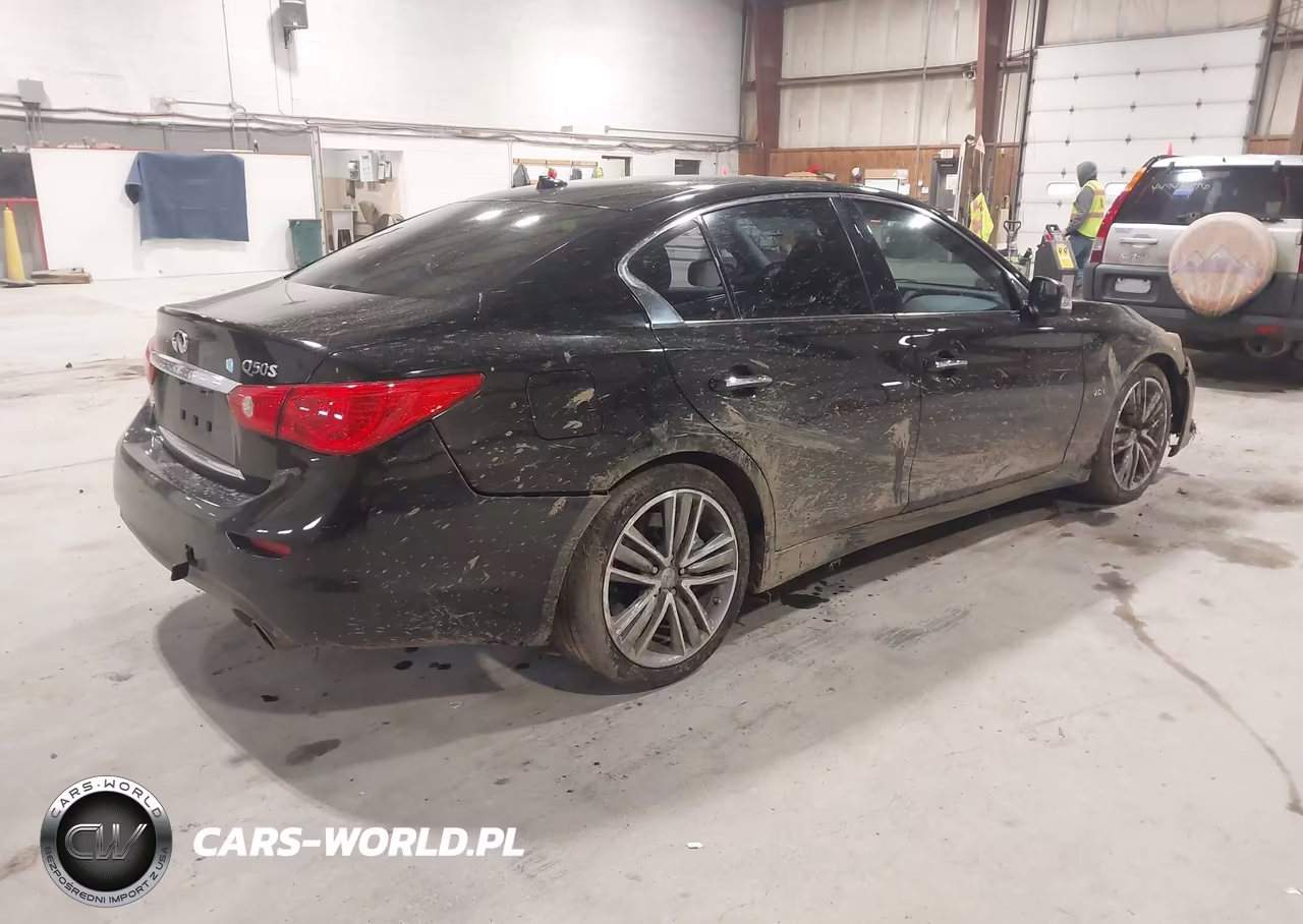 2017 Infiniti Q50 2.0T Sport VIN:JN1CV7AR4HM680562 - 4