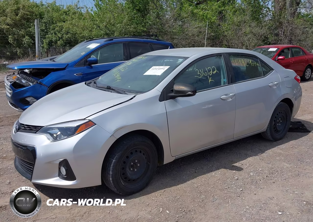 2015 Toyota Corolla S VIN:5YFBURHE3FP316122 - 2
