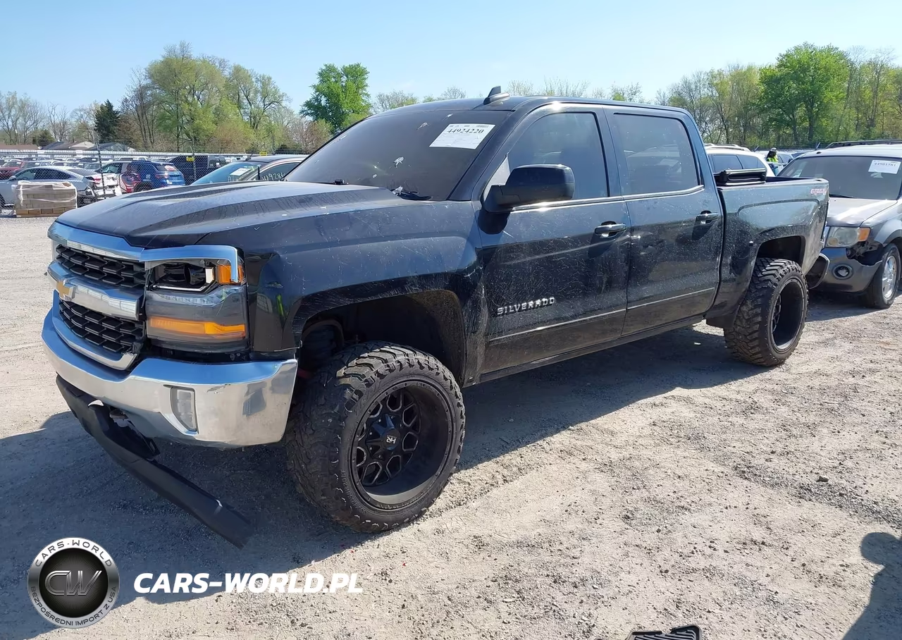 2016 Chevrolet Silverado 1500 1Lt VIN:3GCUKREC5GG345548 - 2