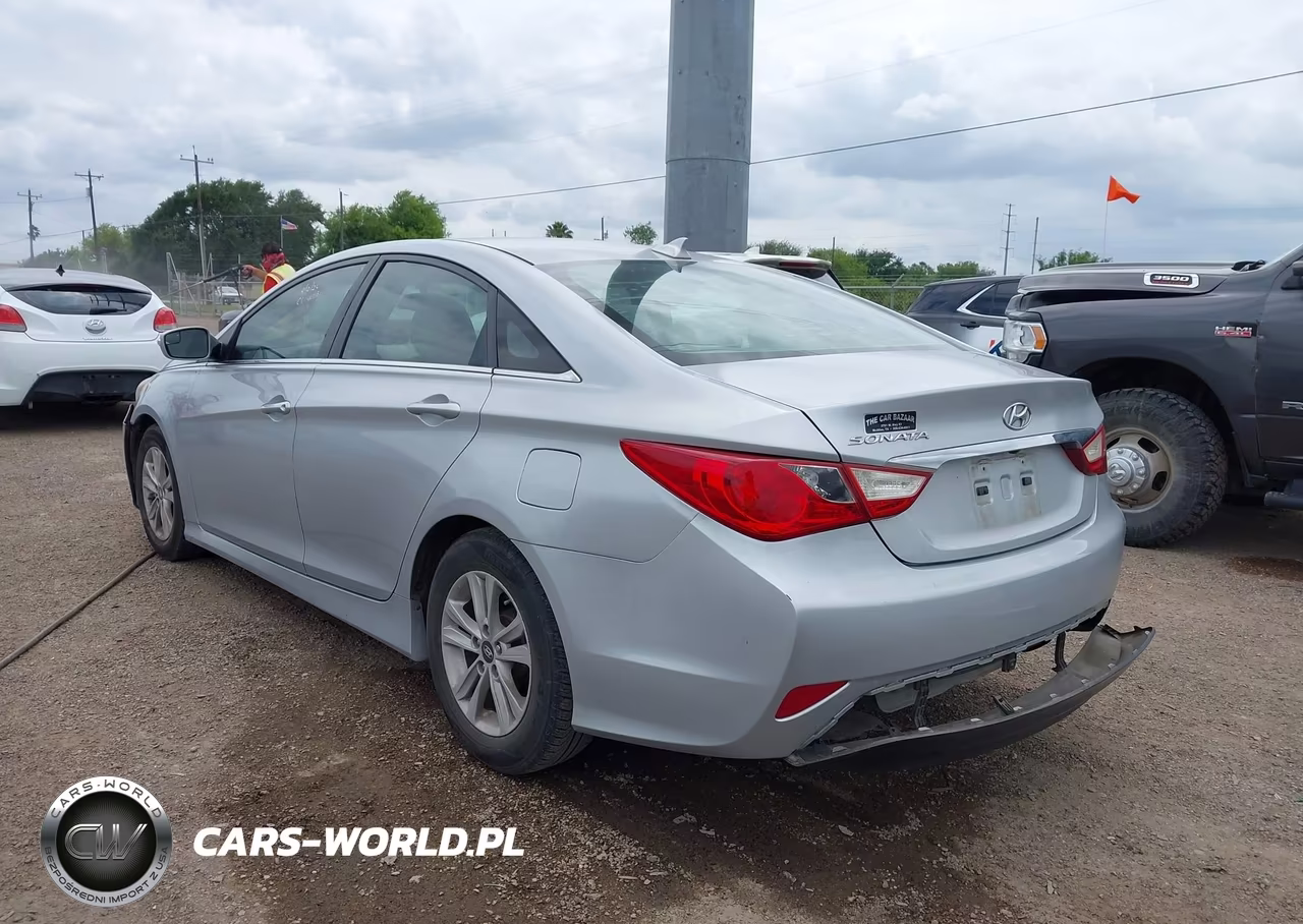 2014 Hyundai Sonata Gls VIN:5NPEB4AC6EH911430 - 3