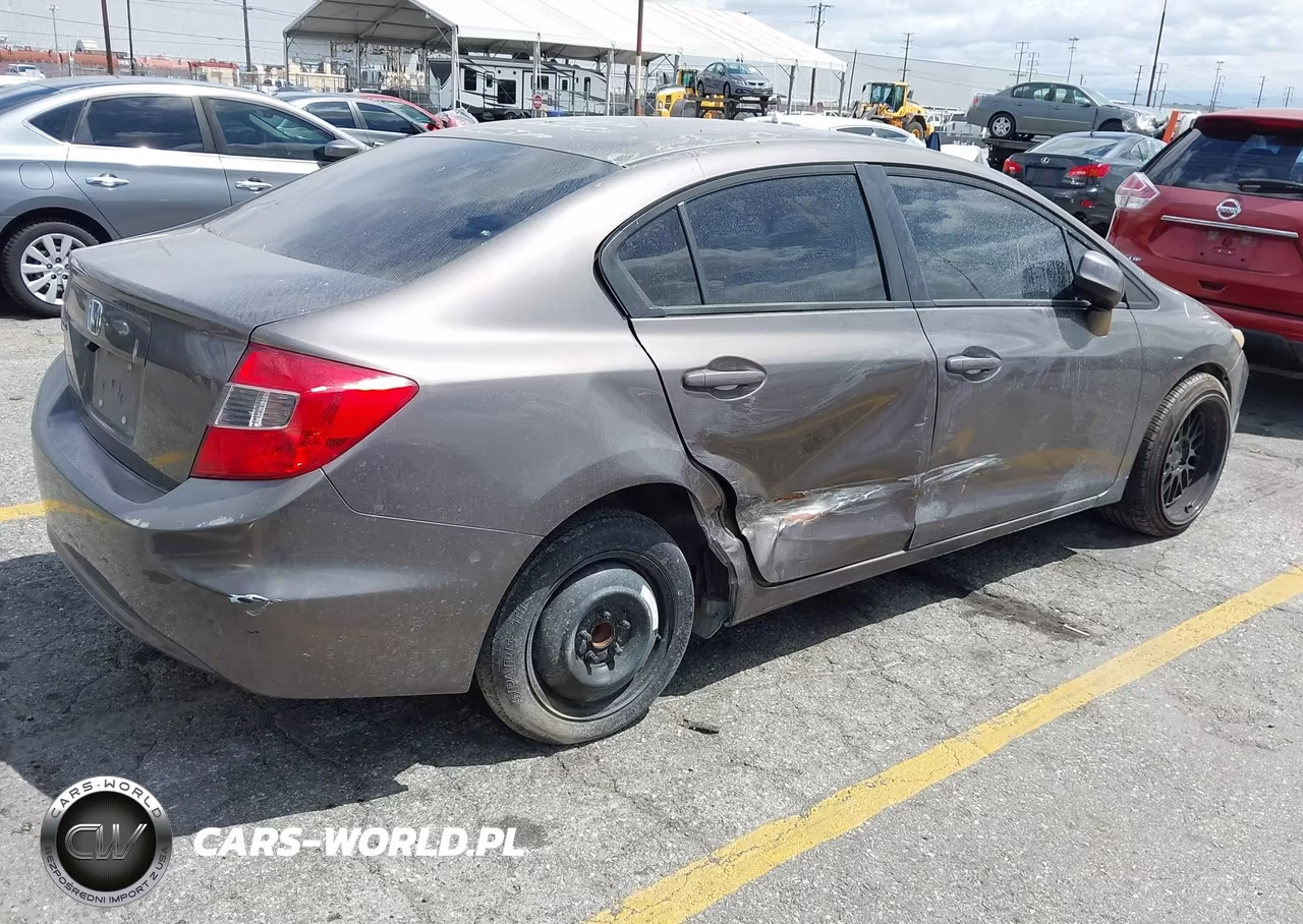 2012 Honda Civic Ex VIN:19XFB2F88CE307103 - 4